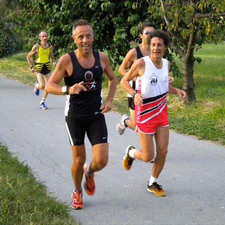 Alfio e Andrea al 1° km
