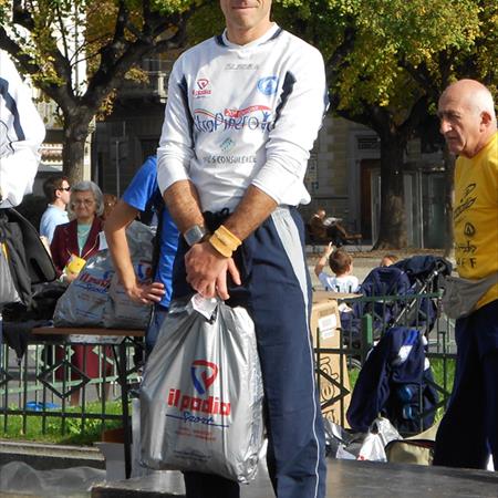 Marco Balduzzi sul podio