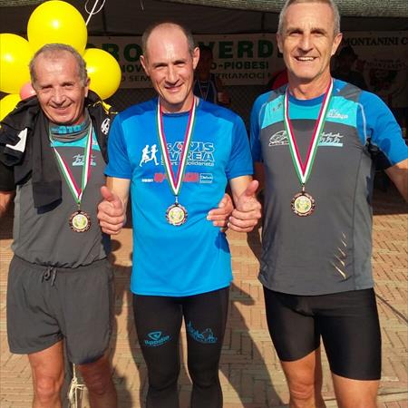 Candido, Mauro e Beppe al Trofeo Caritun di Piobesi