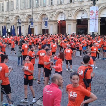 Piazza San Carlo ore 6.00