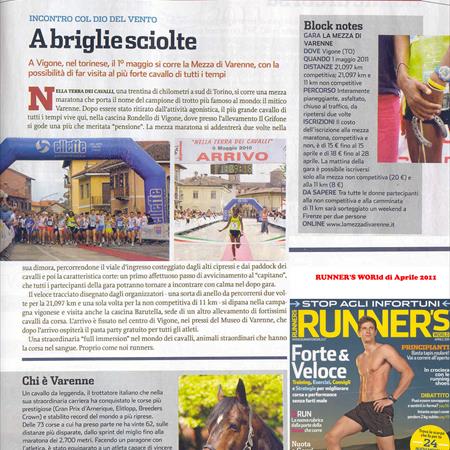 RUNNER'S WORLD aprile 2011