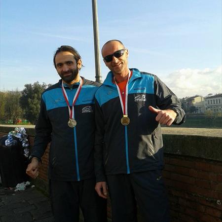 Massimo e Riccardo alla Firenze Marathon