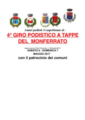 Giro Podistico a Tappe del Monferrato
