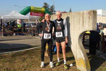 Beppe e Valerio alla maratona di San Silvestro